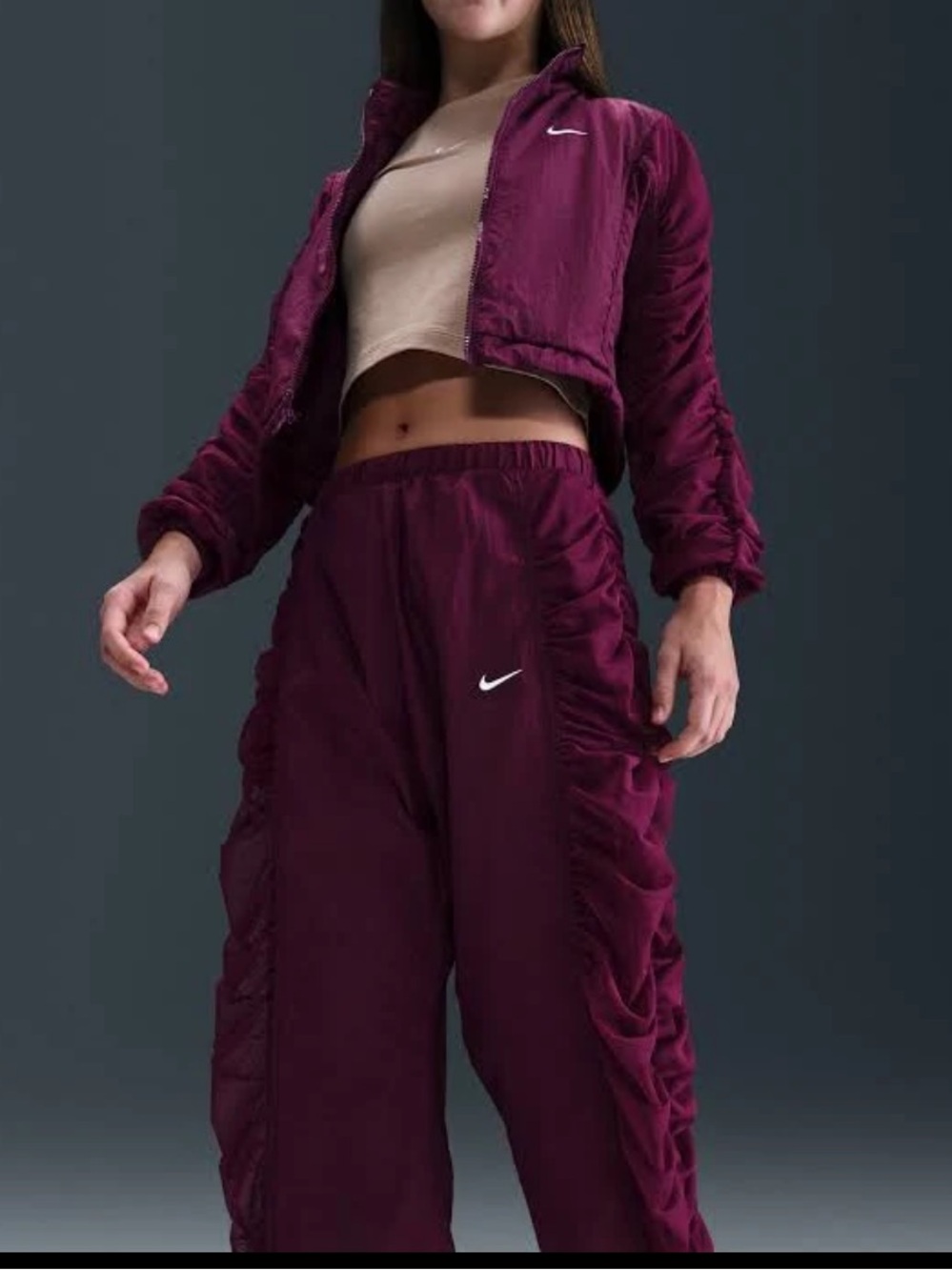 Nike Kids Ruffle Track Pants